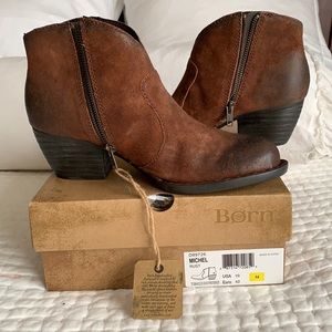 Born MICHEL western booties 10m